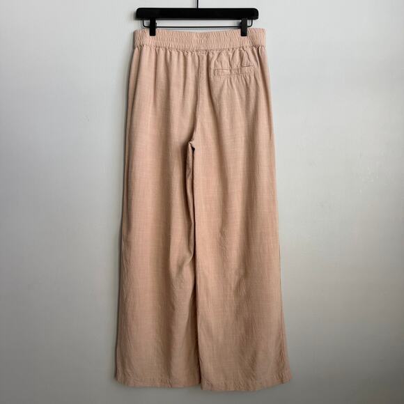 Marine Layer Allison Trouser Wide Leg Pants in Taupe Size Medium - Picture 7 of 10